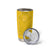 Custom Niue Rugby Tumbler Cup Hiapo Tribal Motifs Sporty Style - Polynesian Pride