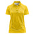 Custom Niue Rugby Women Polo Shirt Hiapo Tribal Motifs Sporty Style - Polynesian Pride