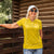 Custom Niue Rugby Women Polo Shirt Hiapo Tribal Motifs Sporty Style - Polynesian Pride