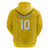 Custom Niue Rugby Zip Hoodie Hiapo Tribal Motifs Sporty Style - Polynesian Pride