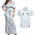 Custom New Zealand Football Couples Matching Off Shoulder Maxi Dress and Hawaiian Shirt The Whites-Aotearoa Inspired - Polynesian Pride