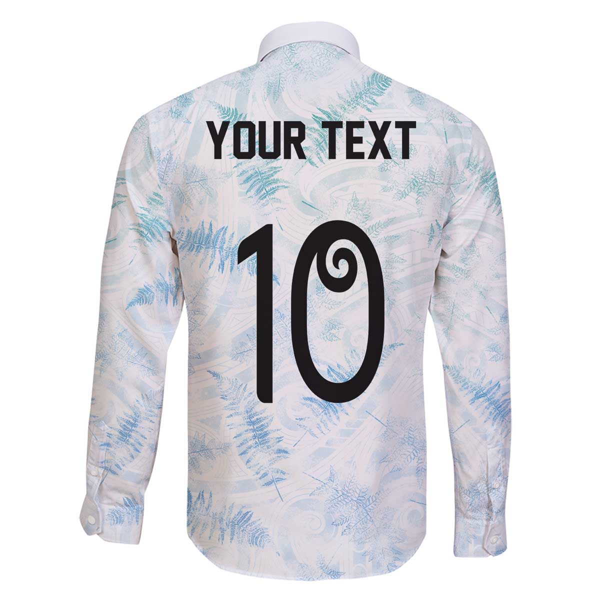 Custom New Zealand Football Family Matching Off The Shoulder Long Sleeve Dress and Hawaiian Shirt The Whites-Aotearoa Inspired - Polynesian Pride