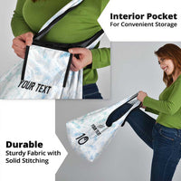 Custom New Zealand Football Grocery Bag The Whites-Aotearoa Inspired - Polynesian Pride