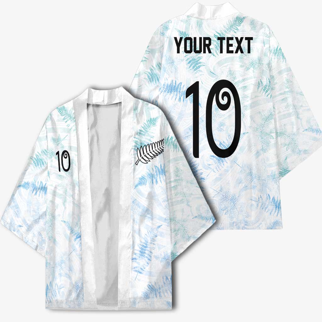 Custom New Zealand Football Kimono The Whites-Aotearoa Inspired - Polynesian Pride