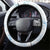 New Zealand Football Steering Wheel Cover The Whites-Aotearoa Inspired - Polynesian Pride