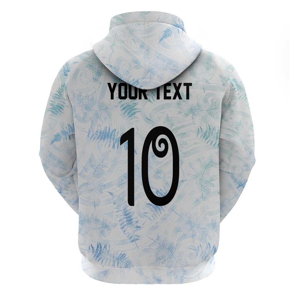 Custom New Zealand Football Zip Hoodie The Whites-Aotearoa Inspired LT03 - Polynesian Pride