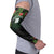 Custom Hawaii Volleyball Arm Sleeves Kakau Abstract and Tropical Plants Black Color - Polynesian Pride