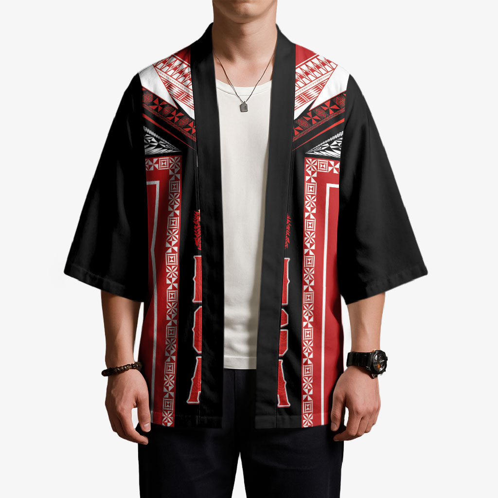 Tonga Kimono Tribal Pacific Ngatu Motif LT03 - Polynesian Pride