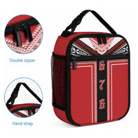 Tonga Lunch Bag Tribal Pacific Ngatu Motif LT03 - Polynesian Pride