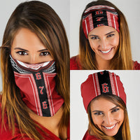 Tonga Neck Gaiter Tribal Pacific Ngatu Motif LT03 - Polynesian Pride
