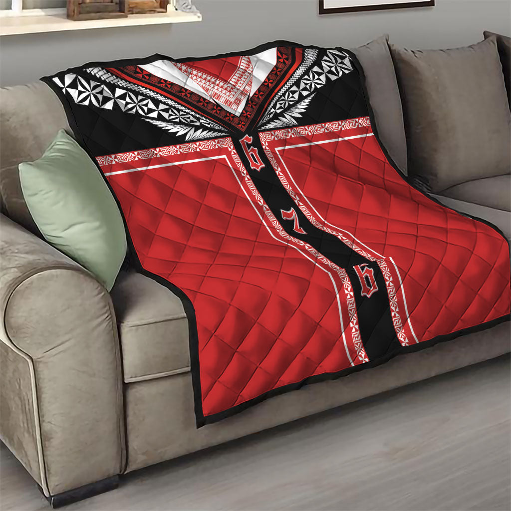 Tonga Quilt Tribal Pacific Ngatu Motif LT03 - Polynesian Pride