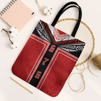 Tonga Tote Bag Tribal Pacific Ngatu Motif