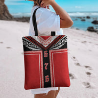 Tonga Tote Bag Tribal Pacific Ngatu Motif