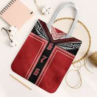 Tonga Tote Bag Tribal Pacific Ngatu Motif