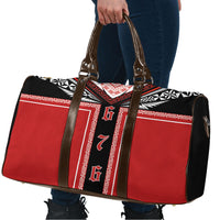 Tonga Travel Bag Tribal Pacific Ngatu Motif LT03 - Polynesian Pride