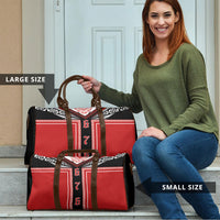 Tonga Travel Bag Tribal Pacific Ngatu Motif LT03 - Polynesian Pride