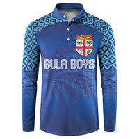 Custom Fiji Football-Towards World Cup 2026 Button Sweatshirt