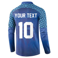 Custom Fiji Football-Towards World Cup 2026 Button Sweatshirt