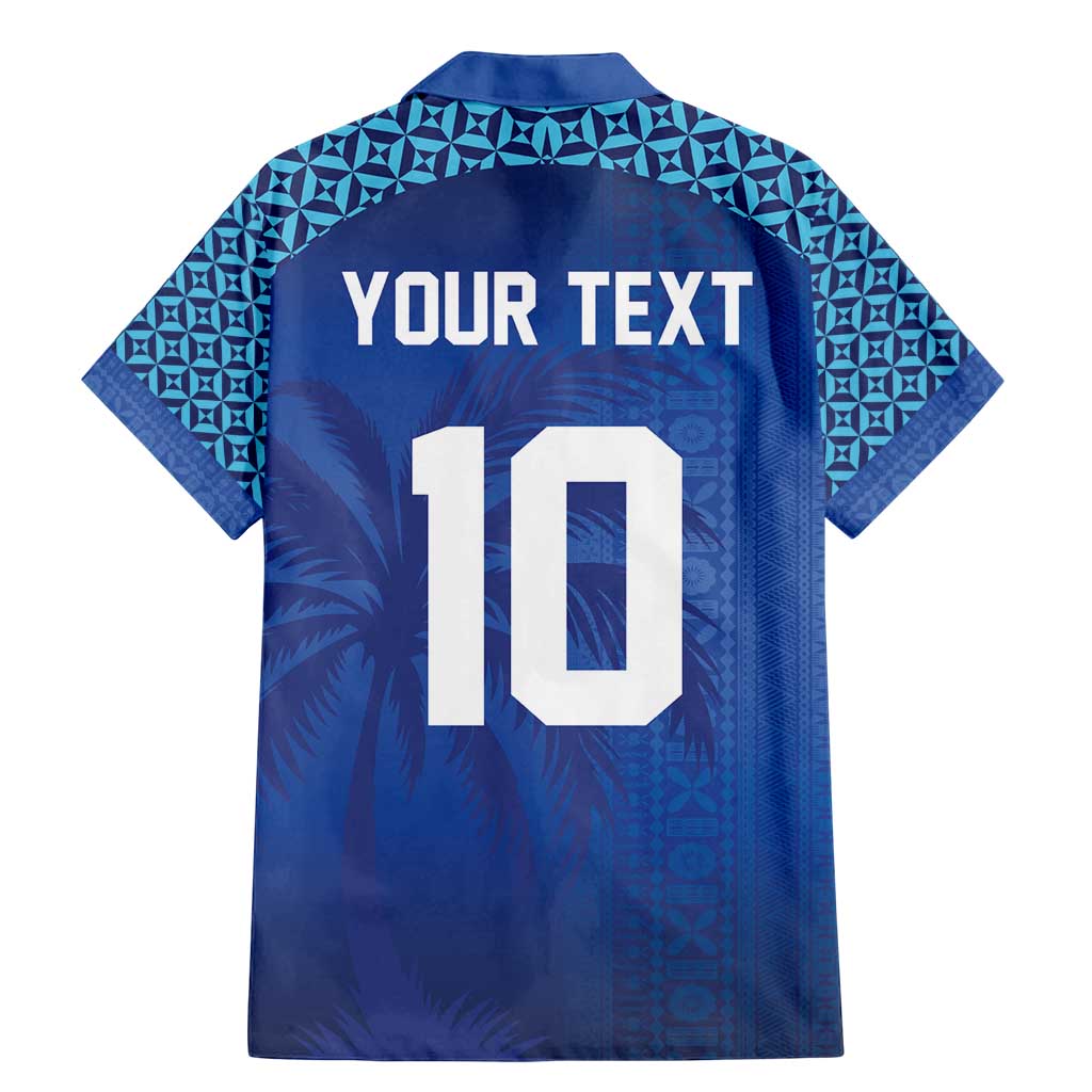 Custom Fiji Football-Towards World Cup 2026 Family Matching Mermaid Dress and Hawaiian Shirt