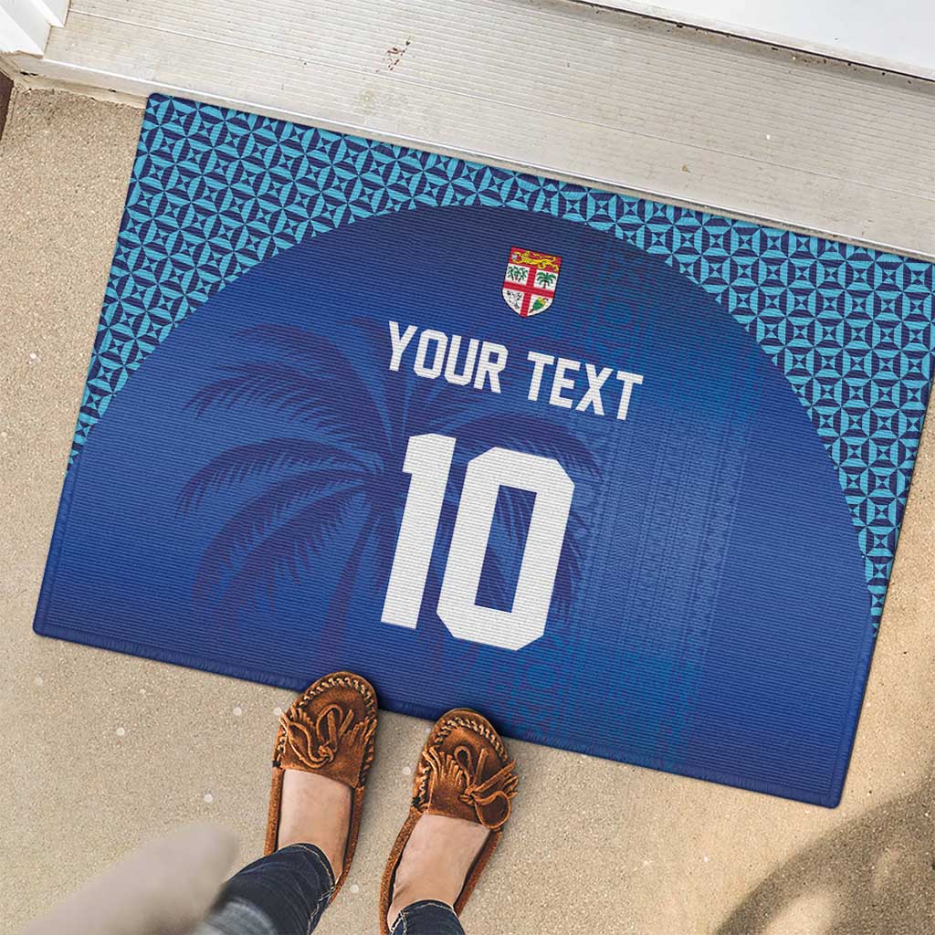 Custom Fiji Football-Towards World Cup 2026 Rubber Doormat