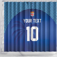 Custom Fiji Football-Towards World Cup 2026 Shower Curtain