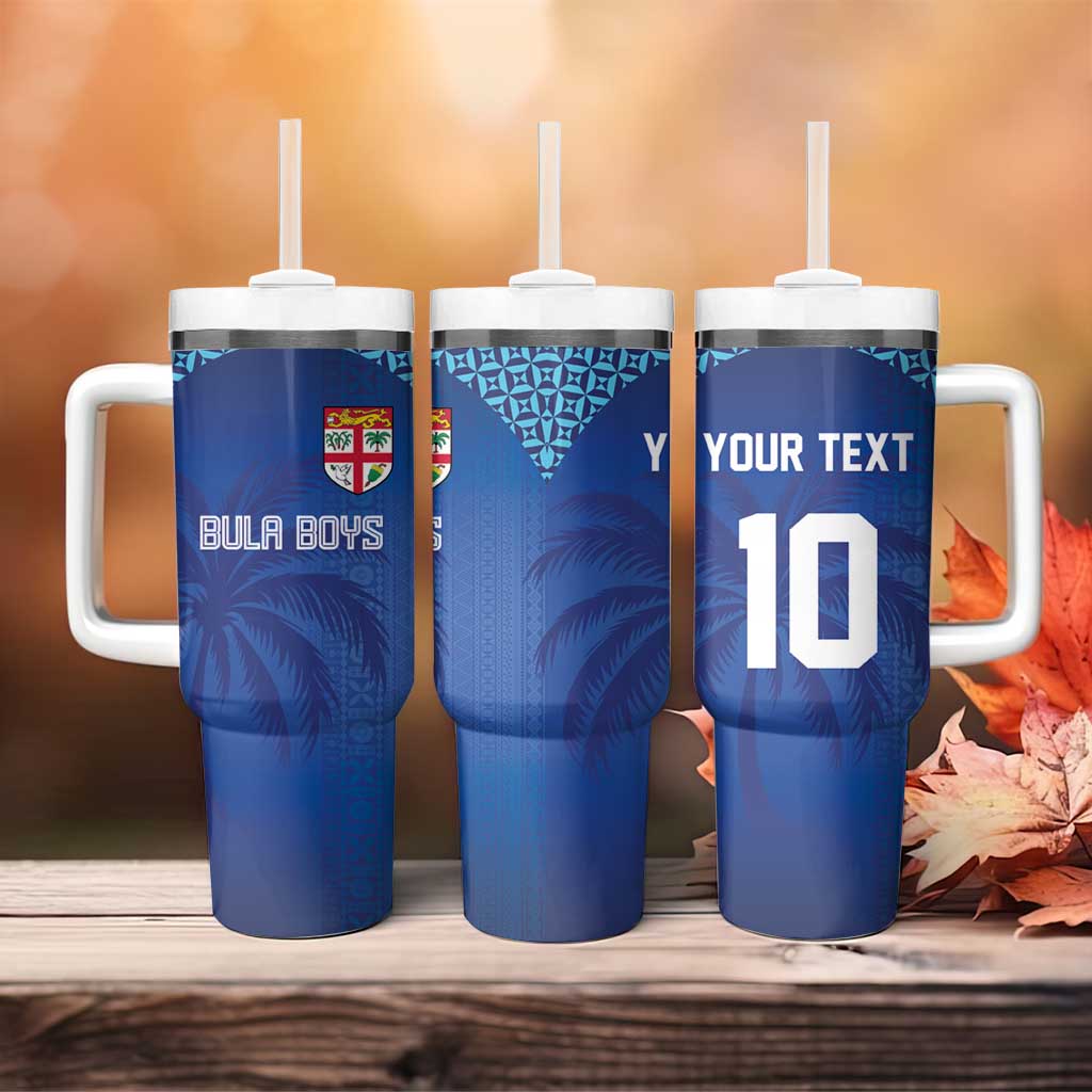 Custom Fiji Football-Towards World Cup 2026 Tumbler With Handle