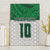 Custom Hawaii Volleyball-Kakau Motif Green Color Canvas Wall Art