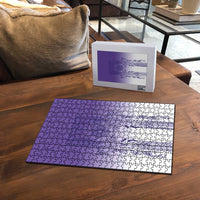 Philippines Barong Style Puzzle with Polynesian Art and Leaf Motif Purple Color LT03 - Polynesian Pride