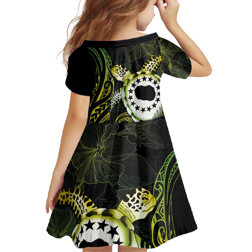 Kia Orana Cook Islands Family Matching Summer Maxi Dress and Hawaiian Shirt Turtle and Hibiscus Polynesian Pattern LT03 - Polynesian Pride