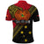 Papua new Guinea Goroka Show Polo Shirt Bird-of-paradise and Melanesian Tattoo Pattern