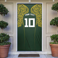 Australia Rugby Custom Door Cover Aboriginal Art Sporty Style - Polynesian Pride