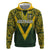 Australia Rugby Custom Hoodie Aboriginal Art Sporty Style - Polynesian Pride