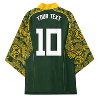Australia Rugby Custom Kimono Aboriginal Art Sporty Style - Polynesian Pride