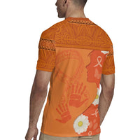 International Day for the Elimination of Violence Against Women Rugby Jersey Polynesian Pattern