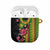 Hawaiian Independence Day AirPods Case Kanaka Maoli Symbols With Tapa Motifs and Tropical Plants - Polynesian Pride