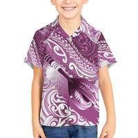 Personalised New Zealand Aotearoa Darts Masters Hawaiian Shirt Maori Art Tattoo with Tribal Dart Symbol Pink - Polynesian Pride