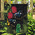 New Zealand Tui Garden Flag Guardians of the Hei Tiki - Maori Art and Plants