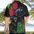 New Zealand Tui Hawaiian Shirt Guardians of the Hei Tiki - Maori Art and Plants