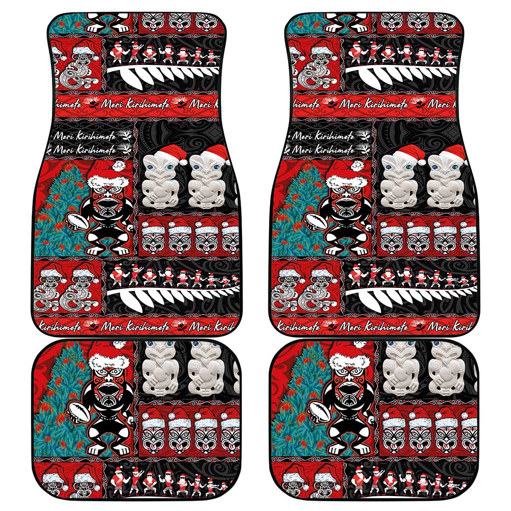 New Zealand Christmas Car Mats Maori Christmas Spirit - Meri Kirihimete