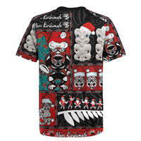 New Zealand Christmas Rugby Jersey Maori Christmas Spirit - Meri Kirihimete