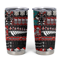 New Zealand Christmas Tumbler Cup Maori Christmas Spirit - Meri Kirihimete