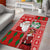 Australian Christmas Area Rug - Santa Koala Kangaroo and Holiday Cheer