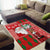 Australian Christmas Area Rug - Santa Koala Kangaroo and Holiday Cheer