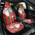 Australian Christmas Car Seat Cover - Santa Koala Kangaroo and Holiday Cheer