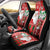 Australian Christmas Car Seat Cover - Santa Koala Kangaroo and Holiday Cheer