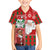 Australian Christmas Hawaiian Shirt - Santa Koala Kangaroo and Holiday Cheer