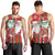 Australian Christmas Men Tank Top - Santa Koala Kangaroo and Holiday Cheer