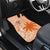 Bula Fiji Car Mats Tropical Flower and Tapa Pattern Peach Fuzz Color LT03 - Polynesian Pride