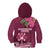 Fiji Adi Cakobau School Kid Hoodie Tropical Flower and Tapa Pattern LT03 - Polynesian Pride