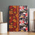 Pan-Pacific Festival Canvas Wall Art Hawaiian Tribal and Japanese Pattern Together Culture